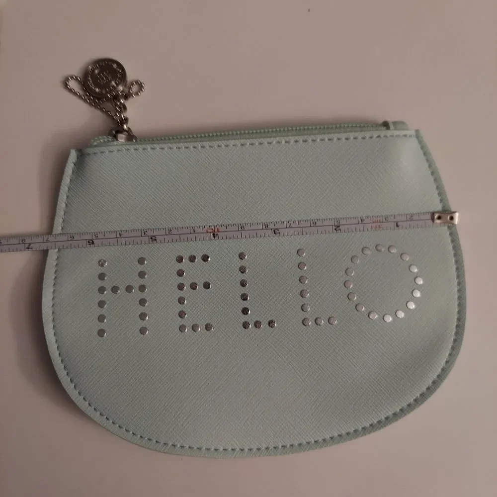 Mint Green Bath and Body Works HELLO Coin Pouch - Picture 4 of 4